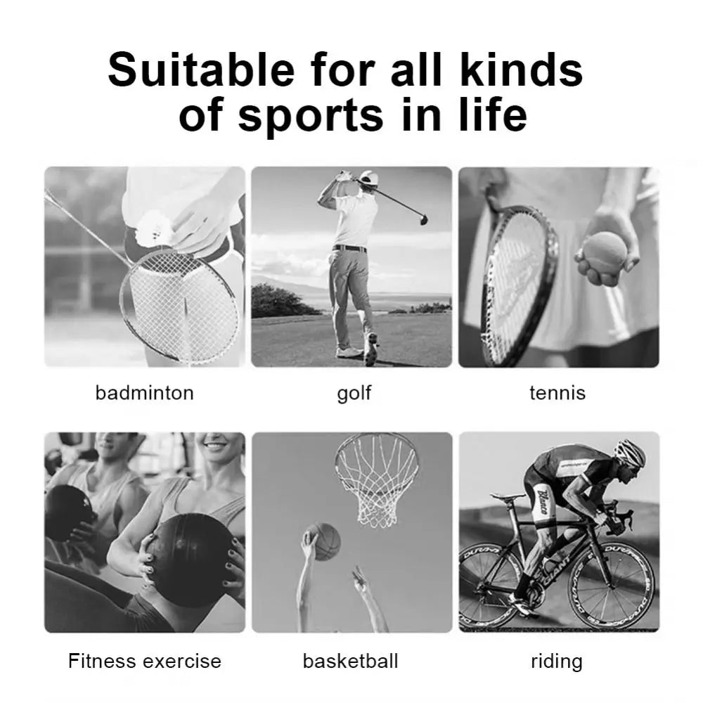Knob Adjustable Arm Support Band Built-in Silicone Pad Thicken Tennis Elbow Brace Non-slip Pressurized