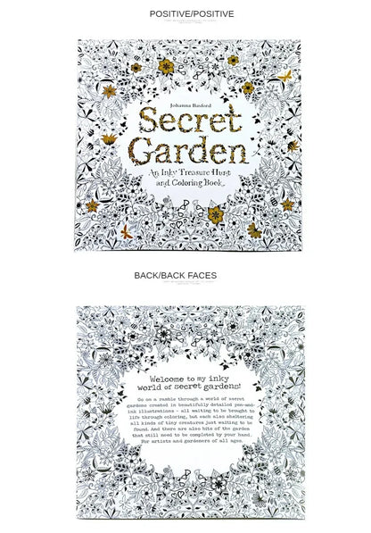24 Pages Coloring Book for Children Adult Relieve Stress Kill Time DIY Painting Drawing Book Painting Kids Educational Toys