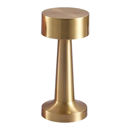 Retro Table Lamp Metal Touch Decor for Bar Coffee Restaurant Decoration Light Desk LED Rechargeable Night Light Bedroom Decor