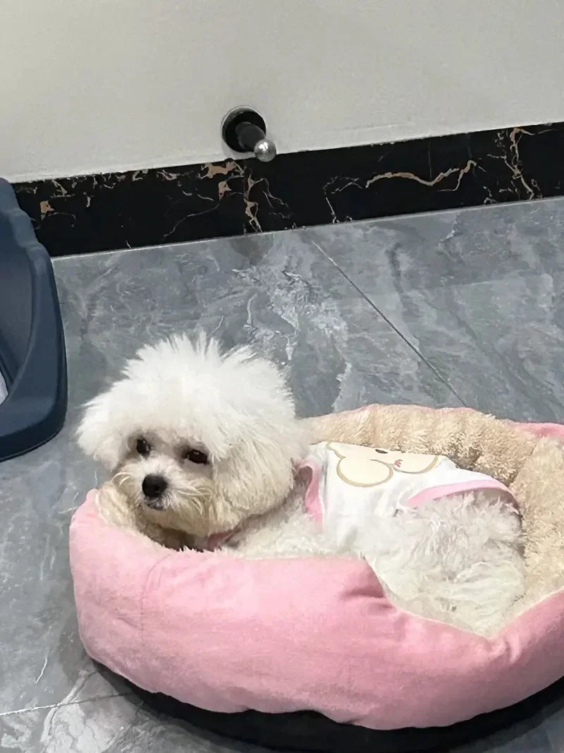 Soft Warm Dog Bed Pets Basket Cat House Sofa for Medium Large Dog Sofa Bed Cushion Dog Bed House Pet Supplies Accessories2025new