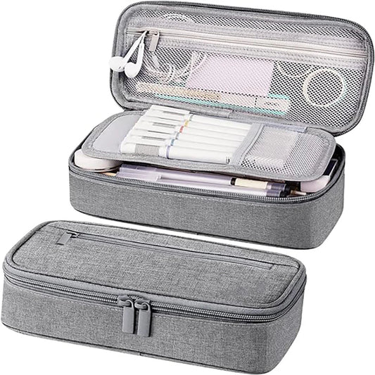 Large Pencil Case, Big Capacity Pencil Pouch Stationery Pen Bag, Storage High Capacity Bag Pouch Holder Box Organizer