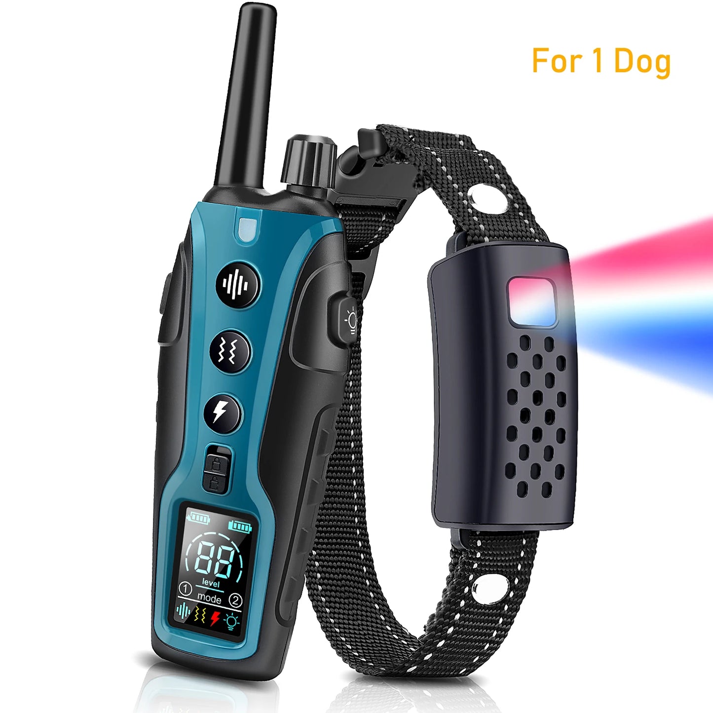 3280Ft Electric Dog Training Collar Remote Control Waterproof Pet BehaviorFor 5-120lbs Puppy With  Vibration Shock