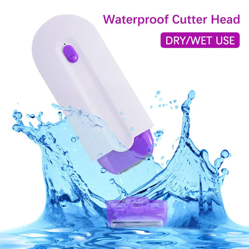 Professional Painless Hair Removal Kit Laser Touch Epilator  Usb Rechargeable Body Face Leg Bikini Remove Depilador Shaver