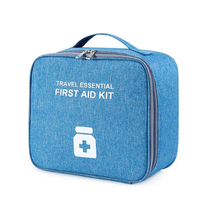 Family First Aid Kit Portable Outdoor Travel Storage Bag Household Large Capacity Layered Medicine Storage Bag
