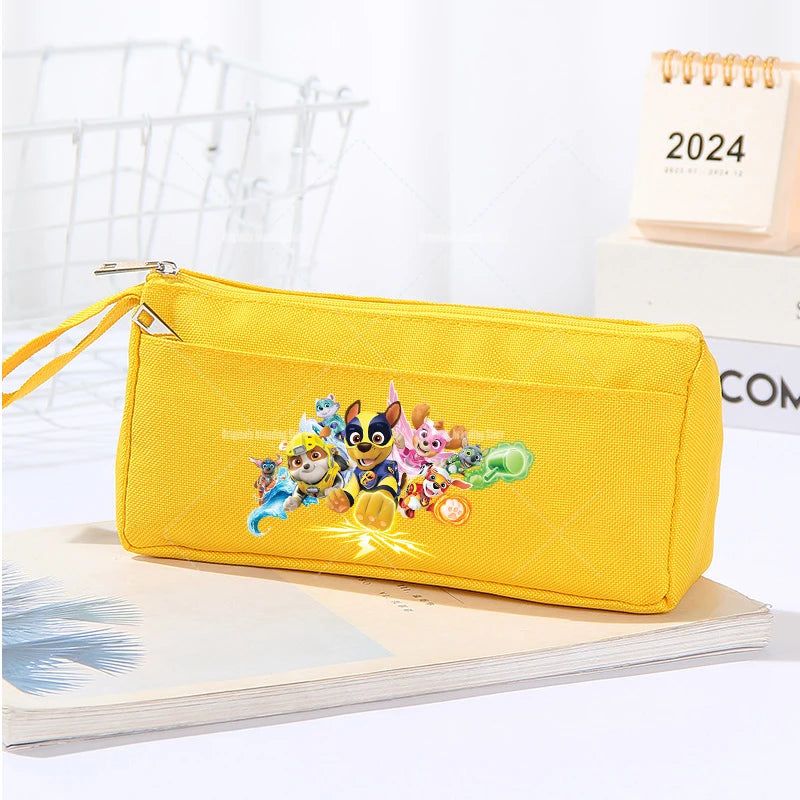 Paw Patrol Girl Boy Pencil Case Pen Bag Large Capacity Korean Organizer Pouch Student Back To School Supplies Stationery Gift
