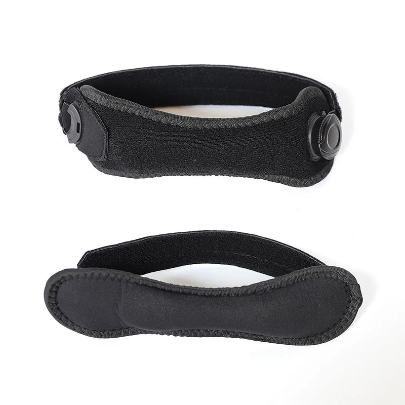 Patella Knee Strap Adjustable Knee Brace Patellar Tendon Stabilizer Support Band for Soccer Basketball Running Jumper Gym Squat