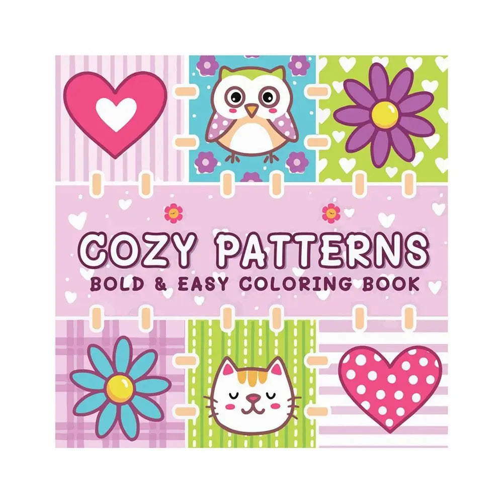 Creative Cartoon Coloring Book Educational Painting Gift Graffiti Painting Book Stress Relief Doodles Book for Adults And Teens
