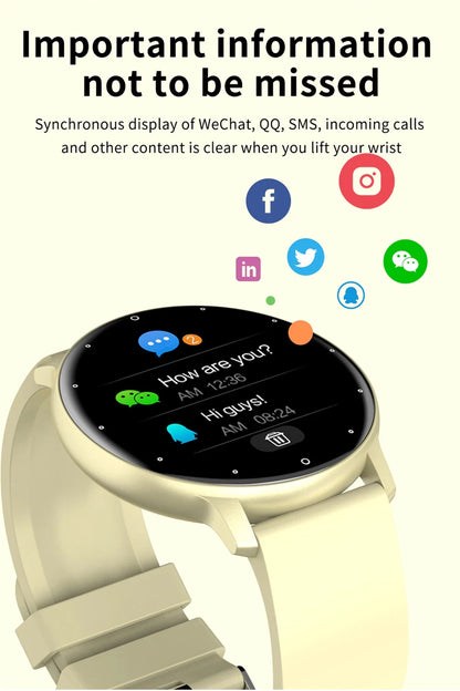 New Good Smart Watch Men Full Touch Screen Sport Fitness Watch IP67 Waterproof Blood Pressure Bluetooth Watches 220mAh Battery