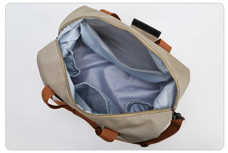 Gym Bag Travel Fitness Bag for Women Large Capacity Men's Sports Luggage bag Waterproof Female Messenger Bag Dry And Wet Handbag