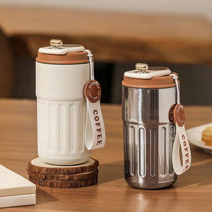 Premium products Intelligent thermos coffee LED temperature display coffee cup 316 stainless steel tumbler portable thermos