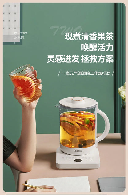 1L Multifunctional Herbal Tea Maker Electric Kettle Home Stewing Cooking Flower Medicine Boiling Pot Wholesale