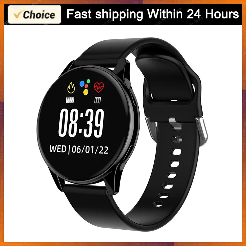 Lige 2024 For All Smartphone Connections Bluetooth Call Watches Men Smart Watch Women Men Waterproof Smartwatch AMOLED Screen