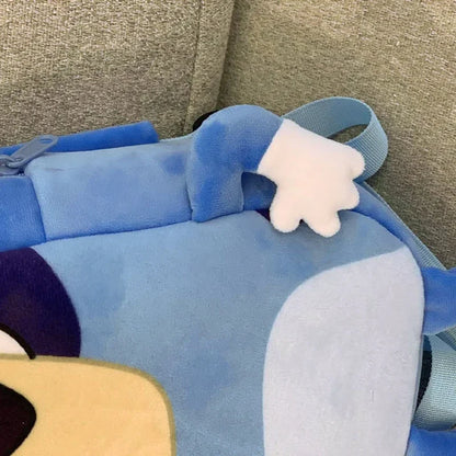 Bluey Anime Backpack Toys Bingo Muffin Cartoon Dog Mini Kindergarten Children School Bag Stuffed Plush Bag Gift For Kids
