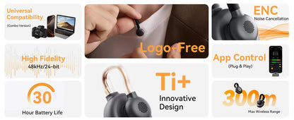 Wireless Bluetooth Earbuds – True Wireless Headphones with Noise Cancelling & Long Battery Life