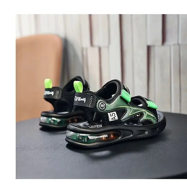 2025 Fashion Kids Sandals Baby Shoes Boy Soft Sole Non-slip Boys Girls Sandals Toddler Children's Shoes Summer Beach 3-14Years