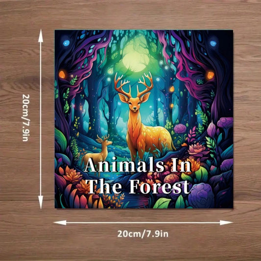 1pc Art Coloring Book 22 Page Coloring Books Gift For Birthday Party Relieve Stress Kill Time Graffiti Painting Drawing Art Book