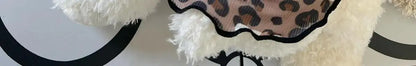 Spring Summer 2025 New Pet Clothes Spice Girls Wind Suspenders Leopard-Print Kitty Ice Silk And Cool Fabrics Cats Dogs Wear Them