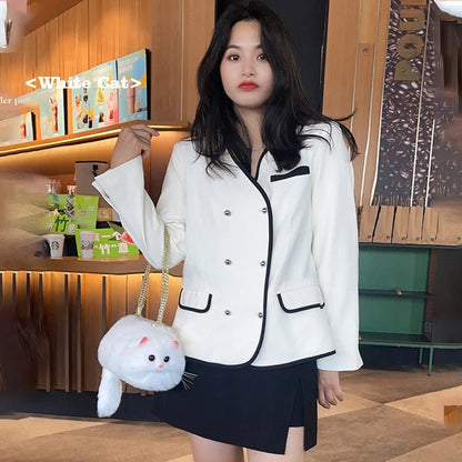 Design Patent Women Shoulder Female Cat Bag Shoppers Simple Fashion Zipper Handbags Shoulder Large Capacity Tote  Clutch Bags