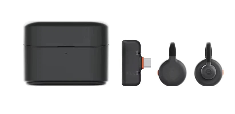 Lark M2S Wireless Lavalier Microphone with USB-C Plug  Titanium Clip, Plug-and-Play Noise Cancelling