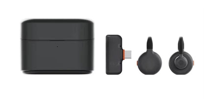 Lark M2S Wireless Lavalier Microphone with USB-C Plug  Titanium Clip, Plug-and-Play Noise Cancelling
