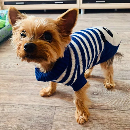 Christmas Cat Dog Sweater Pullover Winter Dog Clothes for Small Dogs Chihuahua Yorkies Puppy Jacket Pet Clothing ubranka dla psa