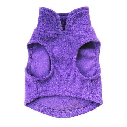 Pet Autumn Winter Warm European American Fleece Vest Costume Dog Cat Coat Waistcoat Puppy Fashion Jacket Breathable Clothes