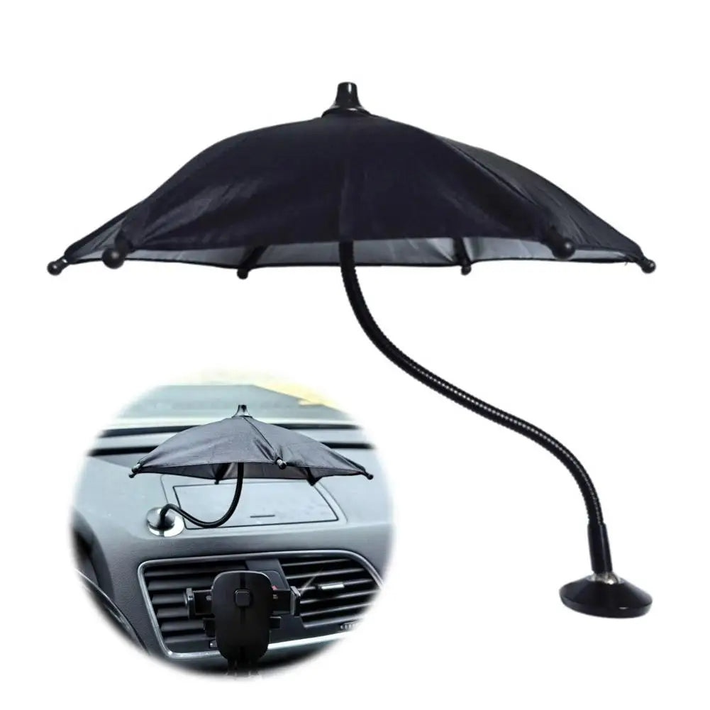 Magnetic Phone Umbrella For Iphone 15/14/13/12 Pro/Pro Max Anti-glare Sun Shade Cover 360° Rotation Mini Umbrella