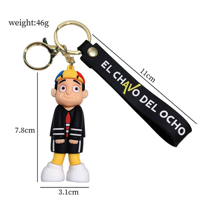 Hot Game Friday Night Funkin Keychain Cute 3D Model Silicon Keychain for Backpack Keyrings Accessories Fans Gifts Trinkets