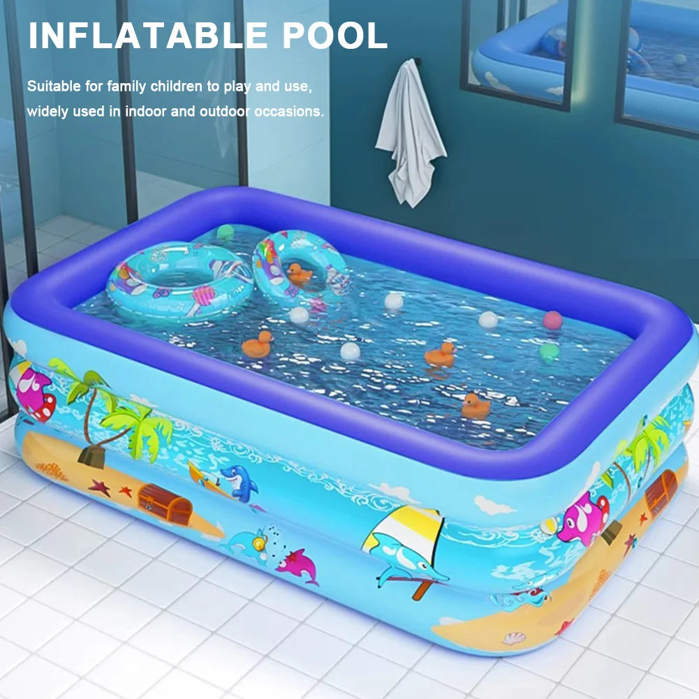 Children's Swimming Pool Inflatable Toys Family Adult Swimming Pools Summer Indoor Outdoor Party Toys Garden Baby Bath Bathtub