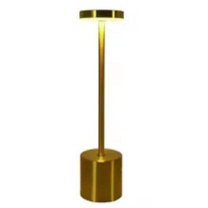Led Touch Table Lamp Rechargeable Retro Bedside Touch Eye Portable for Bar Restaurant Tri Color Dimming Eye Protection Desk Lamp