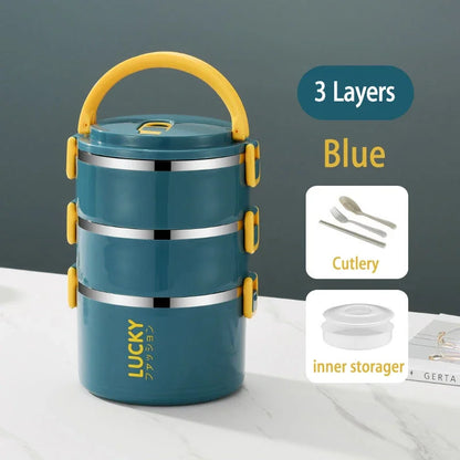 Portable Lunch Box Thermo Insulation Bento Thermos Containers Bento Bag Food Warmer for Kids Food Containers