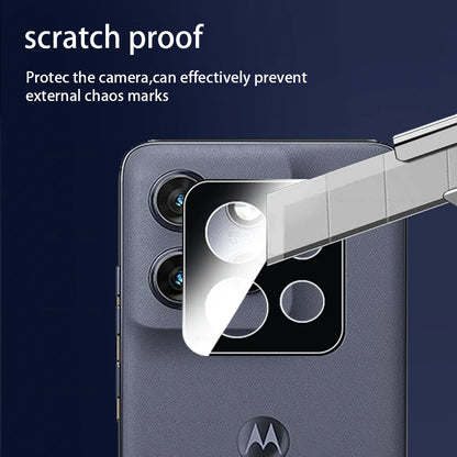 Edge50Neo Glass 1-3Pcs 3D Black Tempered Glass Curved Camera Protector For Motorola Edge 50 Neo Lens Film Moto Edge50 Edge 50Neo