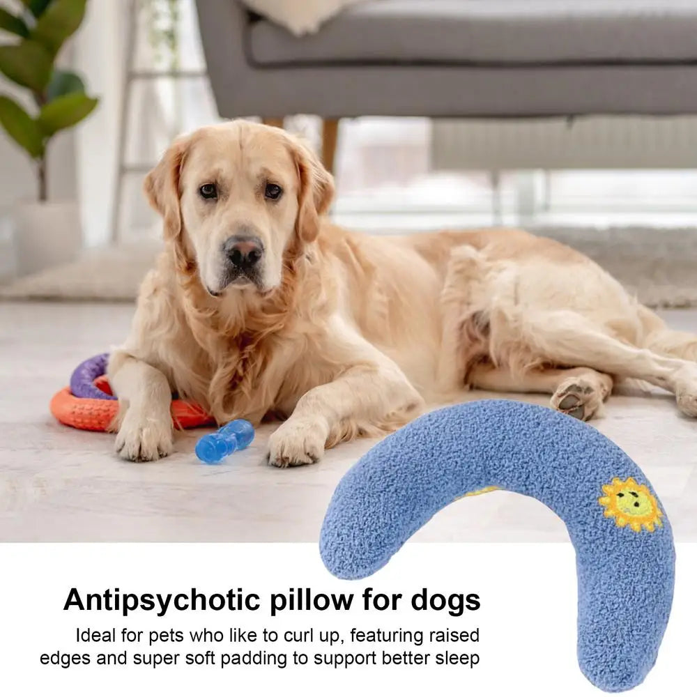U-Shaped Pillow For Pet Comfortable U-Shaped Pet Neck Pillow For Sleep Pet Supplies For Cats Kittens Puppies Small Medium And