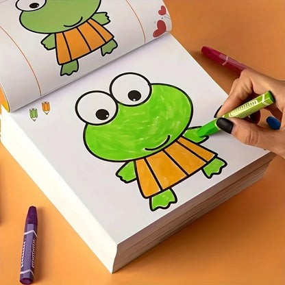 160 Pages of Painting And Graffiti Coloring Book to Learn Art, Painting, Enlightenment, And Improve Understanding Ability