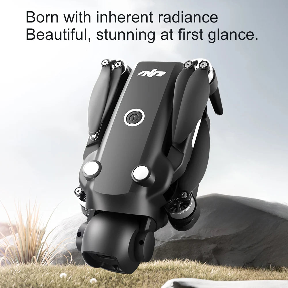 Drone 4K Profissional HD Dual-Camera Obstacle Avoidance 5G Wifi With Screen Remote Control Quadcopter Optical Flow Drone