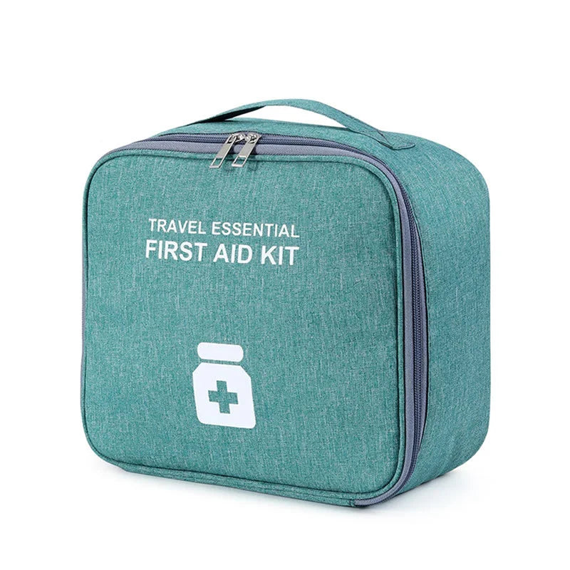 Family First Aid Kit Portable Outdoor Travel Storage Bag Household Large Capacity Layered Medicine Storage Bag