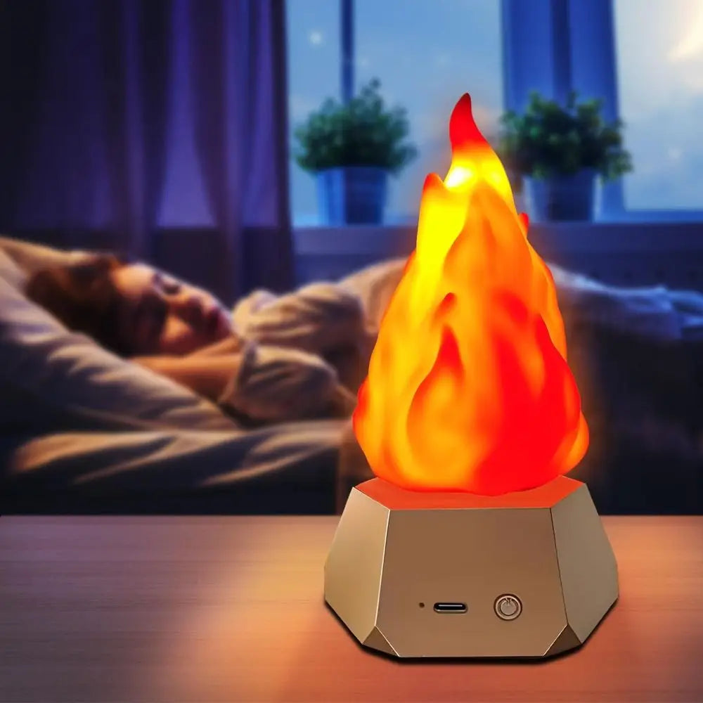 Waterproof Design LED Simulation Flame Light Flame Simulation USB Outdoor Waterproof Lamp Decorative Light LED