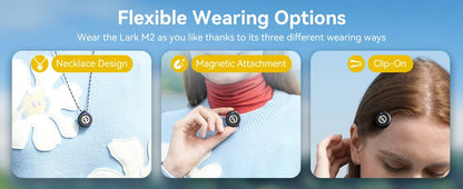 Hhollyland Lark M2 M2S Wireless Lavalier Microphone Noise Reduction for Photography Vlog RX TX for iPhone Android Camera