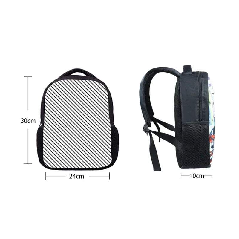 Cartoon Stumble Guys Backpack Children School Bags 3D Game Kids Backpack for Boys Girls Kindergarten Bag Baby Toddler Bookbag