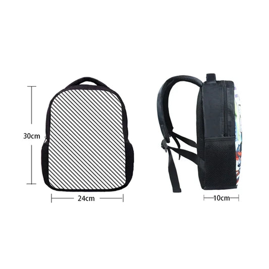 Cartoon Stumble Guys Backpack Children School Bags 3D Game Kids Backpack for Boys Girls Kindergarten Bag Baby Toddler Bookbag