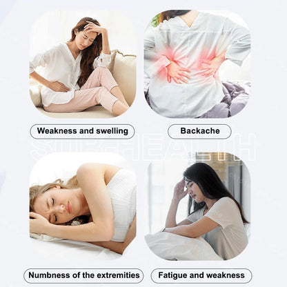 Electric Meridian Brush Gua Sha Body Massager EMS Microcurrent Hot Compress Scraping Lymphatic Drainage Machine Fat Burner