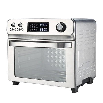 Intelligent automatic household visual stainless steel electric fryer oven