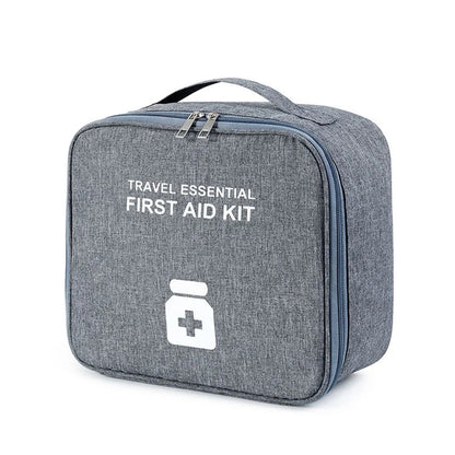 Family First Aid Kit Portable Outdoor Travel Storage Bag Household Large Capacity Layered Medicine Storage Bag