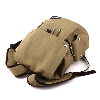 Men Backpack Retro Travel Bagpack Large Capacity Backbag College Student school bags for teenager Men Shoulder bag