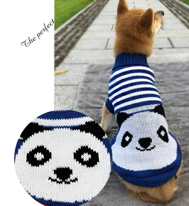 Christmas Cat Dog Sweater Pullover Winter Dog Clothes for Small Dogs Chihuahua Yorkies Puppy Jacket Pet Clothing ubranka dla psa
