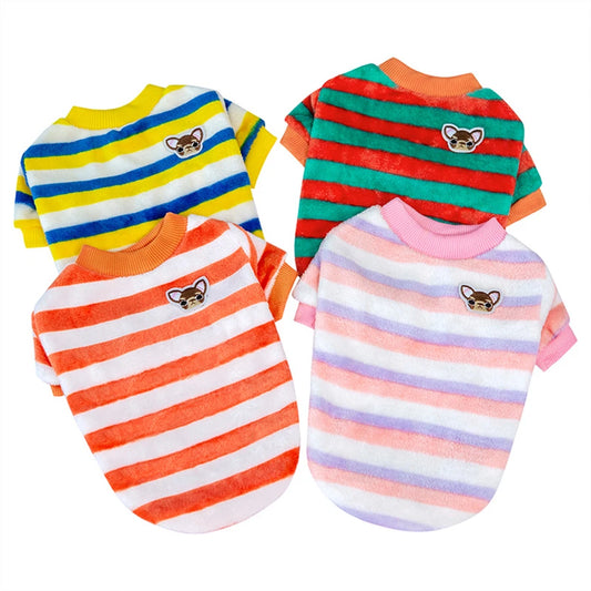 Winter Soft Dogs Coat, Warm Fleece Puppy Clothes For Small Dogs Pullover Sweater Sweatshirt Pet Costumes Christmas Gift