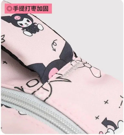 Kawaii Kuromi Backpack Junior High School Bag Student Schoolbag Anime Cartoon Shoulder Bag Girls Gift