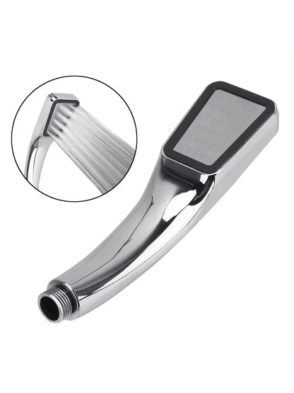 300 Holes Shower Head High Pressure Water-saving Flow Square Shower Bathroom Accessories with Chrome Nozzle
