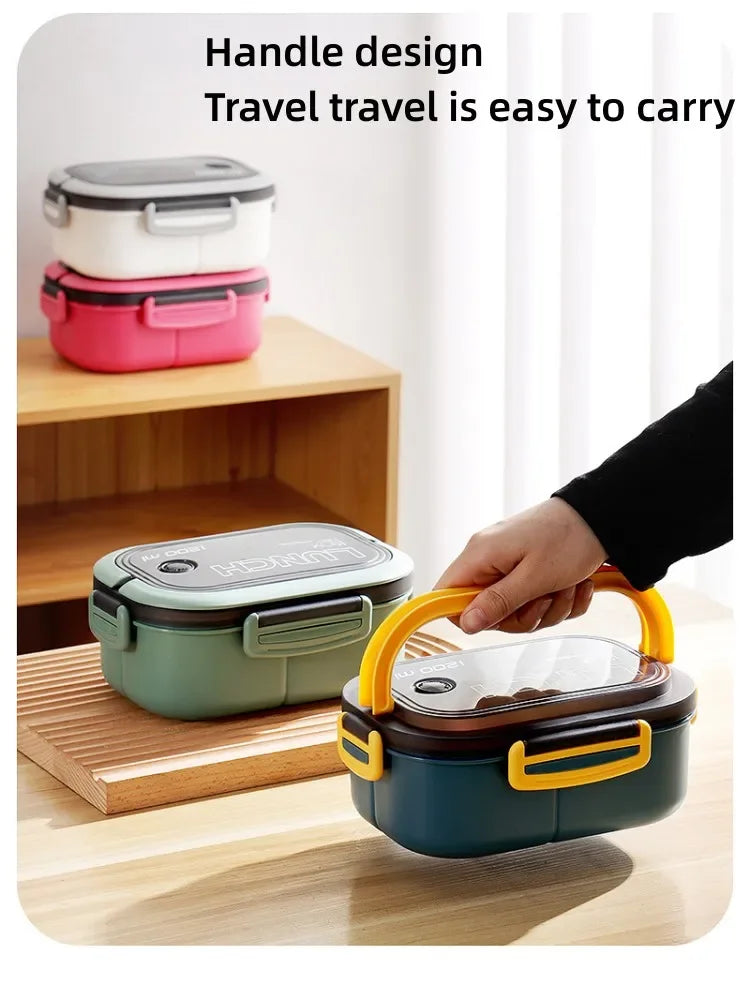 Cute Lunch Box For Kids Compartments Microwae Bento Lunchbox Children Kid School Outdoor Camping Picnic Food Container Portable
