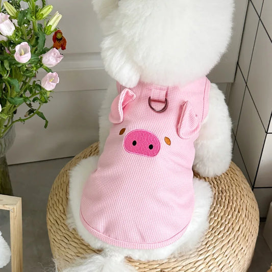 Dog Clothes for Small Dogs Thin Cute Dog Vest Puppy Clothes Breathable Chihuahua  Clothes Cat Vest Pet Supplies